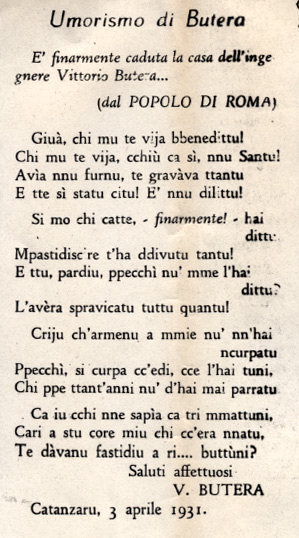 Poesie Di Natale In Dialetto.Vittorio Butera Michele Pane