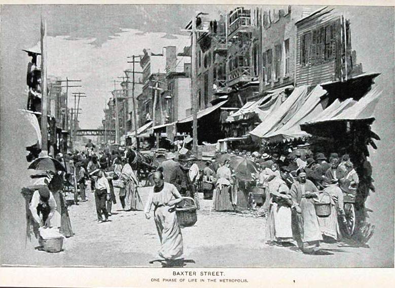 Baxter Street nel 1893
