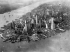 Veduta aerea di Manhattan, 1942
