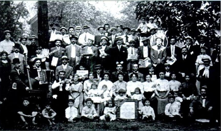 Giovannitti nel 1911 picnic a Chicago